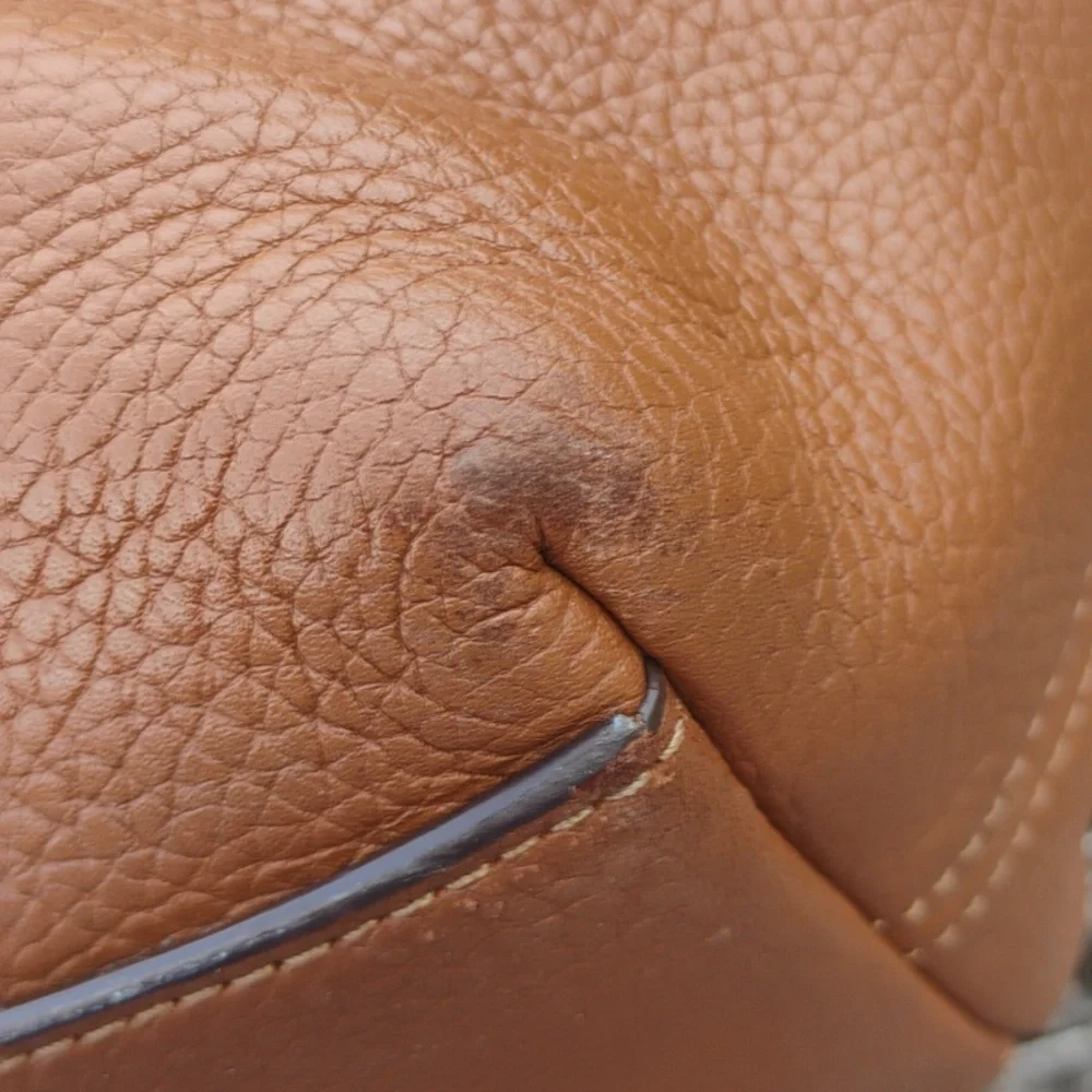 🍍Coach Sophia Tote In Tan/Brown Pebbled Leather - Picture 9 of 16